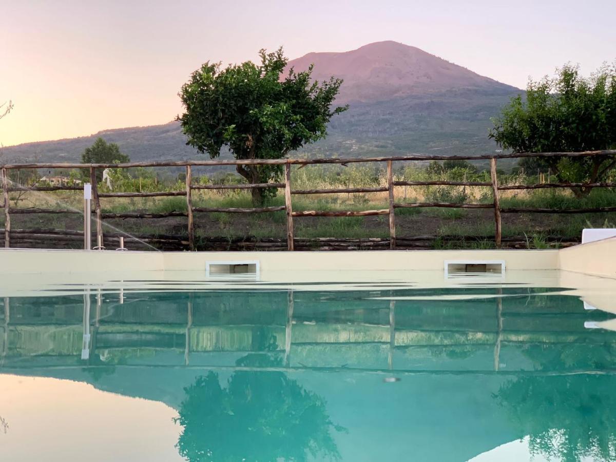 Vesuvio Casa De Charme Bed and Breakfast Trecase Eksteriør billede