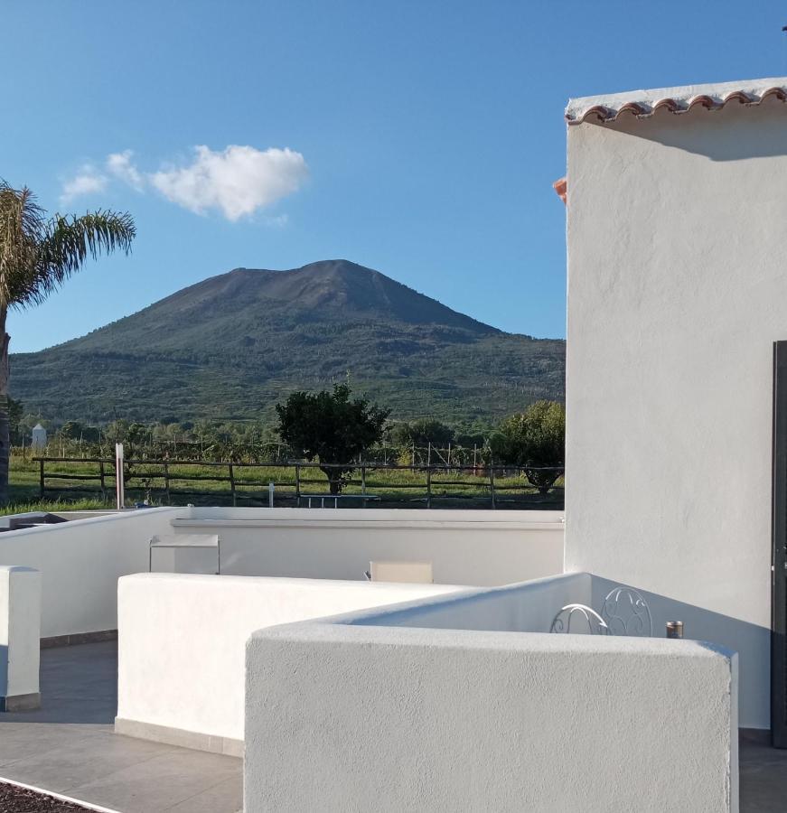 Vesuvio Casa De Charme Bed and Breakfast Trecase Eksteriør billede